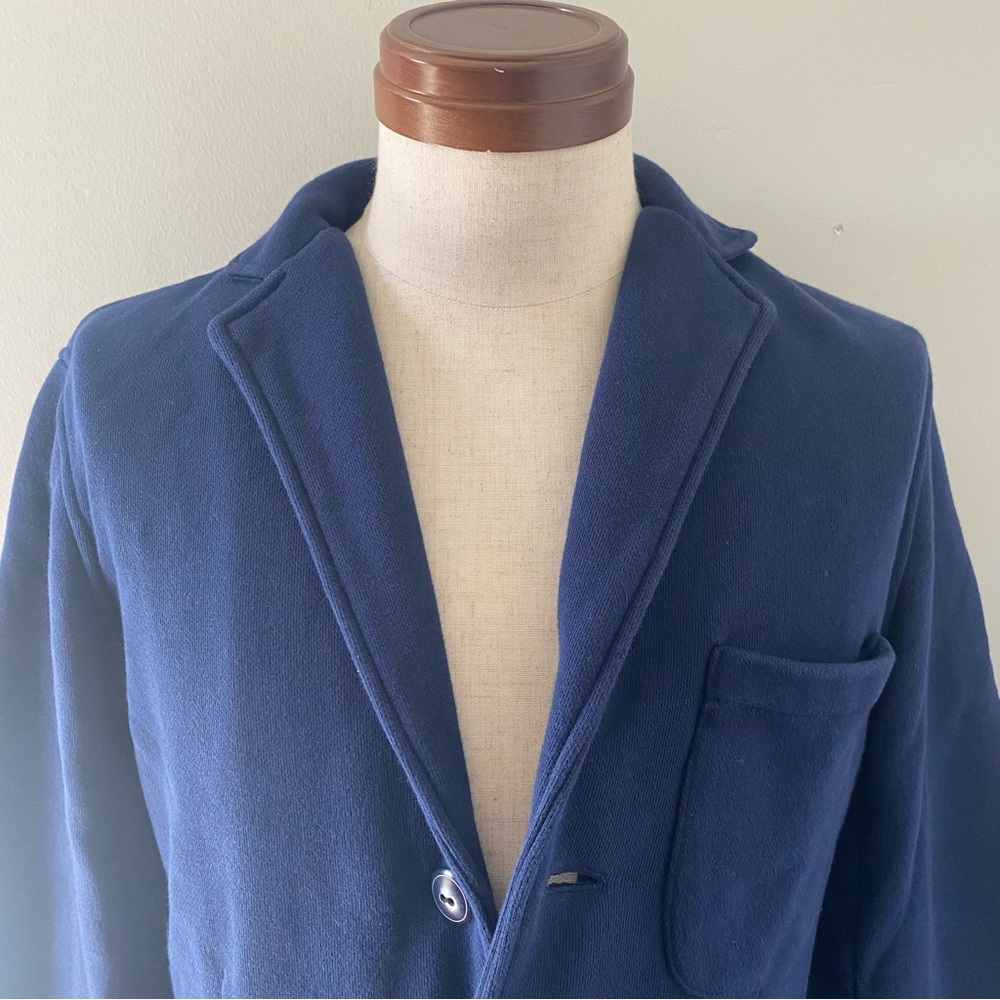 Rugby Ralph Lauren men’s navy jersey/sweatshirt blazer, XS - Picture 3 of 11